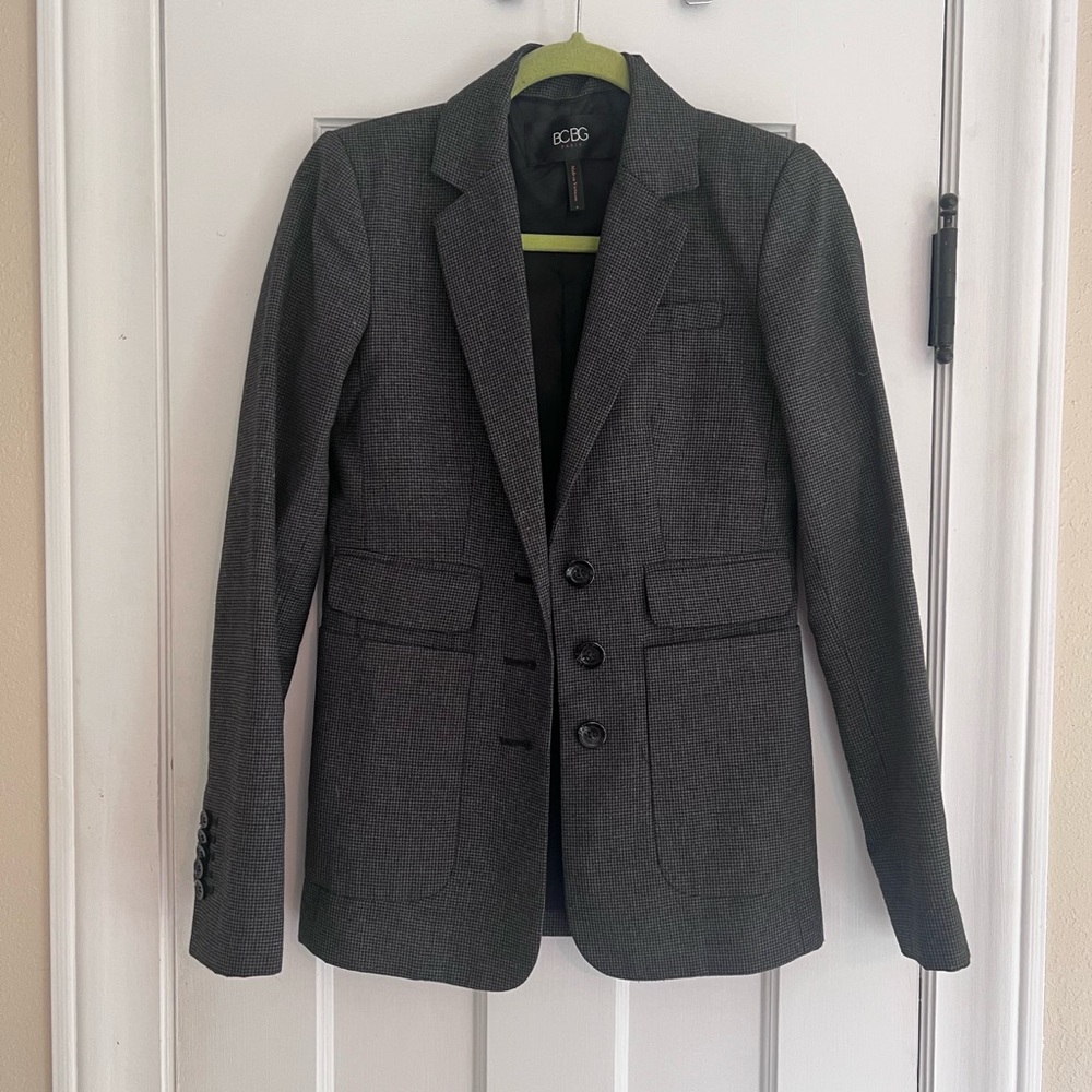 BCBG Women’s Gray Blazer